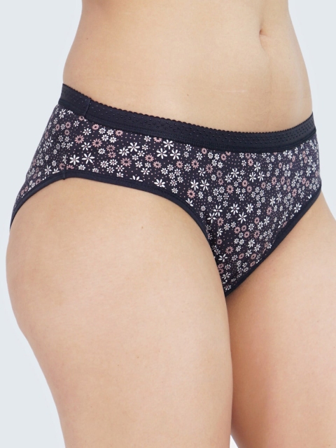 LADYLAND Pack Of 3 Floral Printed Assorted Anti-Bacterial Bikini Briefs - Image 4