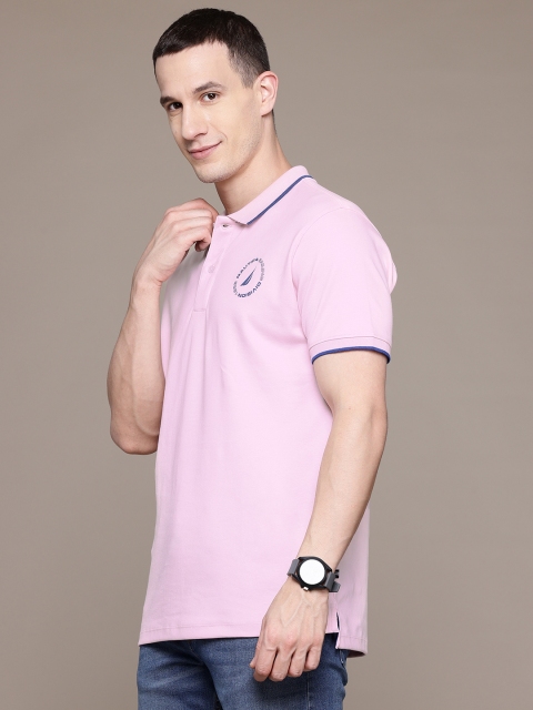 Nautica Polo Collar Pure Cotton T-shirt - Image 4