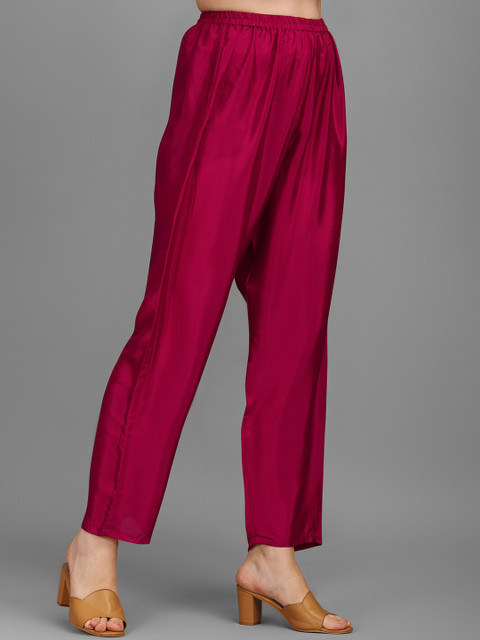 KALINI Floral Embroidered Sequinned Kurta With Trouser - Image 6