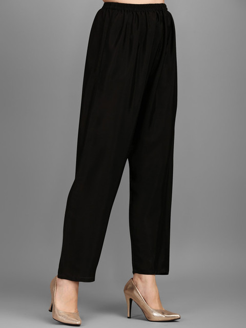 KALINI Floral Embellished Regular Straight Kurta With Trousers - Image 7