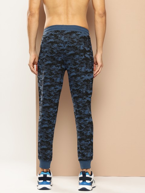 Alcis Athleisure Men Camouflage Printed Slim-Fit Sports Joggers - Image 3