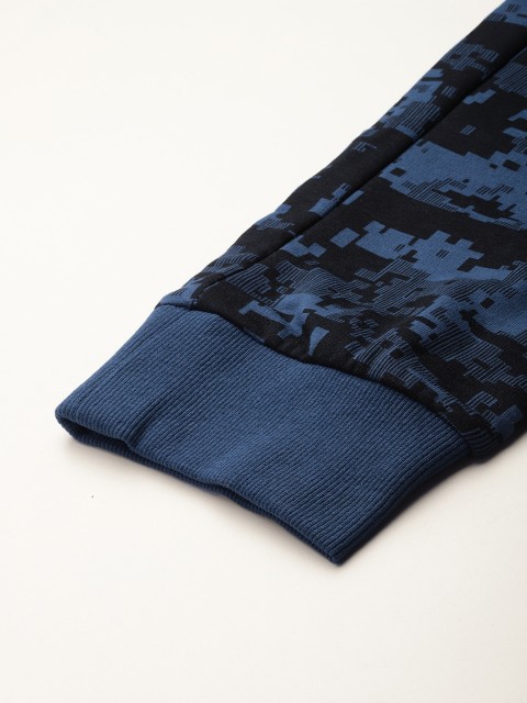 Alcis Athleisure Men Camouflage Printed Slim-Fit Sports Joggers - Image 7