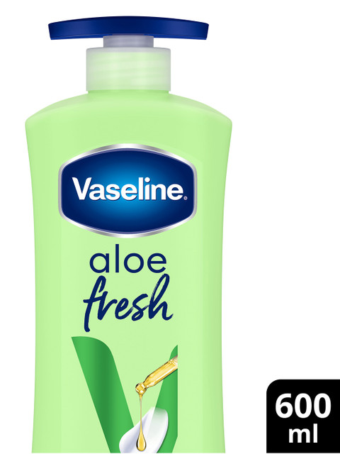 Vaseline Aloe Fresh 24 Hrs Long Lasting Body Lotion - 600 ml - Image 3