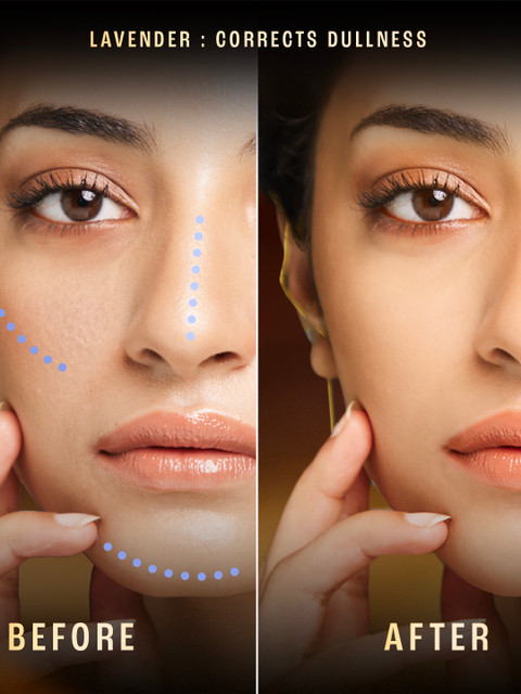 Lakme Unreal Cover Soft Creme Color Corrector 3.9 g - Purple - Image 5