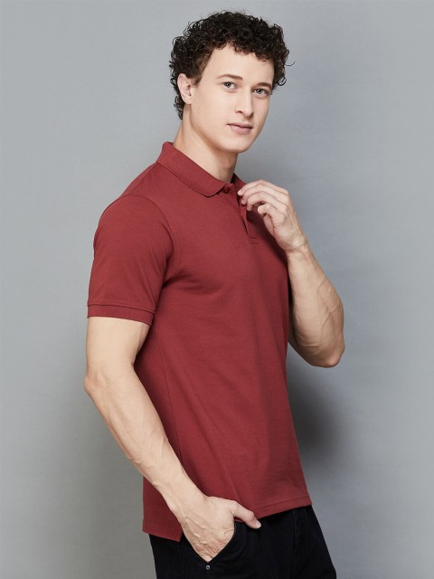 Fame Forever by Lifestyle Polo Collar T-shirt - Image 4