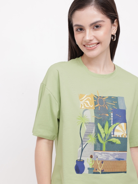 DressBerry Graphics Oversized T-shirt - Image 3