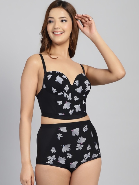 CUKOO Floral Printed Swimwear Cover Up Set - Image 5