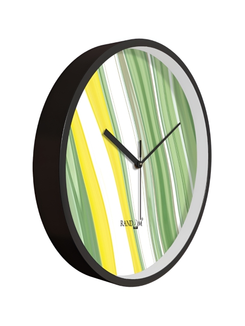 RANDOM Black & White Printed Contemporary Round Wall Clock - Image 6