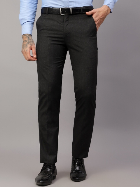 Cantabil Men Mid-Rise Formal Trousers