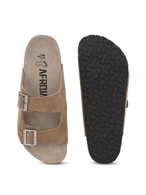 AfroJack Men Leather Comfort Sandals - Image 5