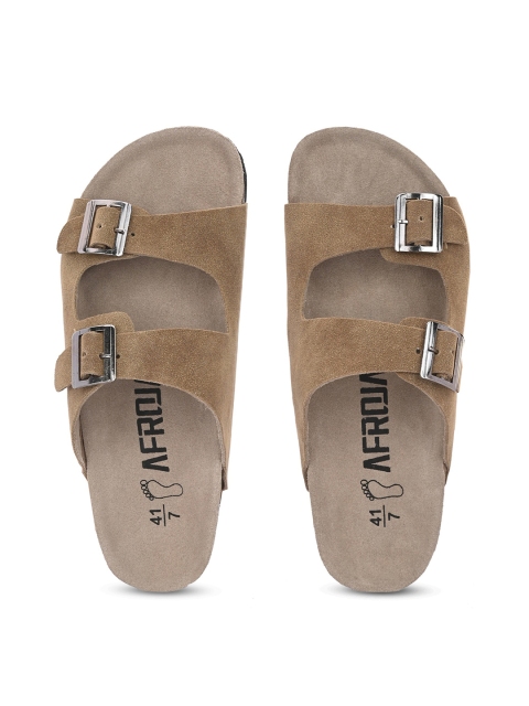 AfroJack Men Leather Comfort Sandals - Image 7