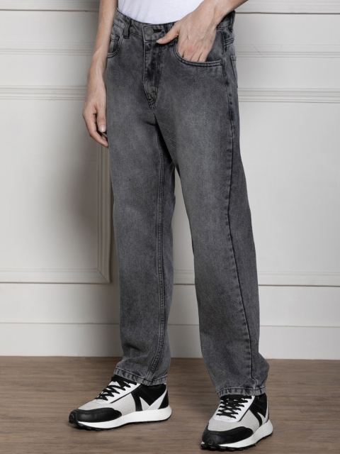 Dennis Lingo Men Relaxed Fit Heavy Fade Clean Look Stretchable Jeans