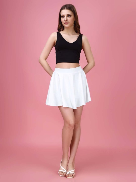 Trendmalls Above Knee-Length Skirts with Attached Inner Shorts - Image 5