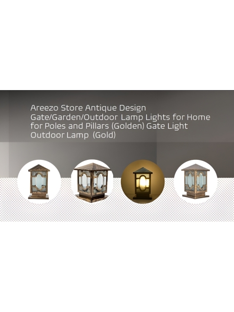 Areezo 3-pcs Transparent Outdoor Gate Lamps - Image 3