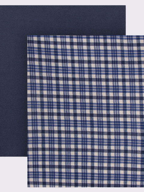Maharaja Men Checked Shirt and Trousers Clothing Fabric