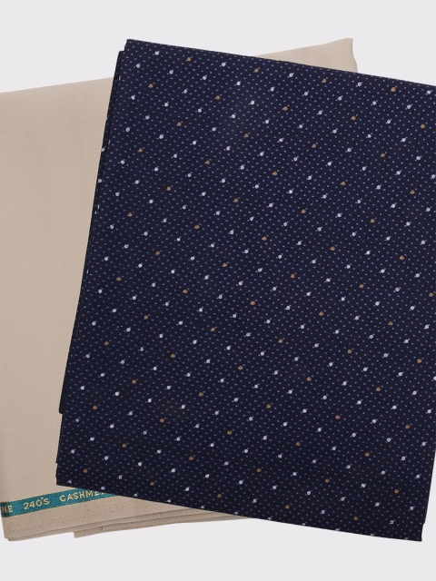 Maharaja Men Printed Cotton Shirt and Trousers Clothing Fabric