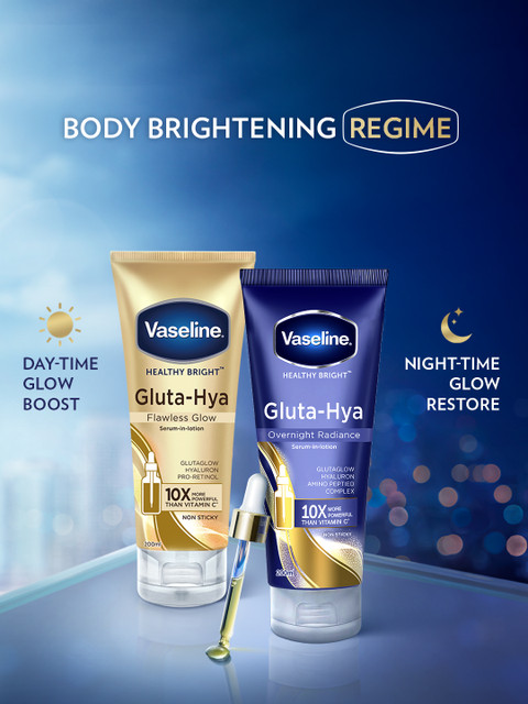 Vaseline GlutaHya Overnight Radiance Serum-In-Lotion with Amino Peptide & GlutaGlow -200ml - Image 6