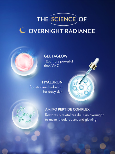 Vaseline GlutaHya Overnight Radiance Serum-In-Lotion with Amino Peptide & GlutaGlow -200ml - Image 4
