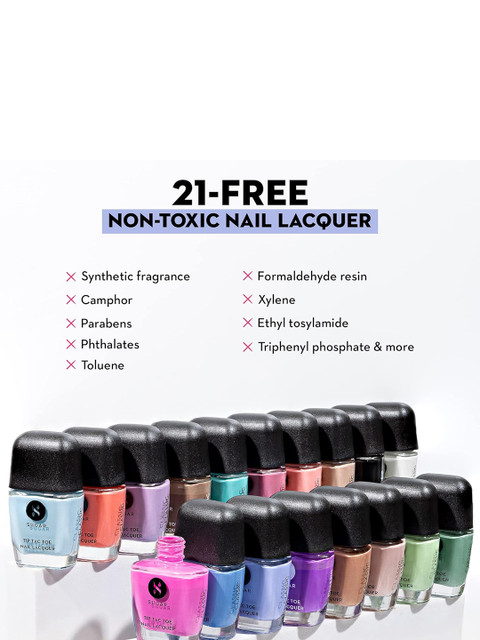 SUGAR Tip Tac Toe Classic Matte Nail Lacquer - 9ml - Lacquer Matte 42 - Image 6