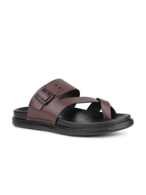 ATESBER by Inc.5 Men Leather Comfort Sandals - Image 2