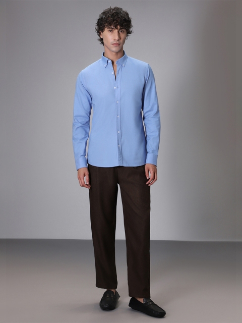 Banana Club Classic Button-Down Collar Oxford Cotton Casual Shirt - Image 4