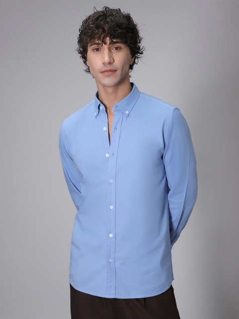Banana Club Classic Button-Down Collar Oxford Cotton Casual Shirt - Image 5