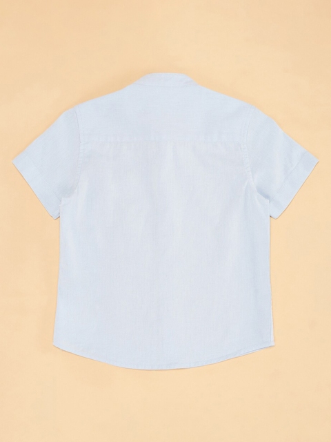 Pantaloons Junior Boys Band Collar Casual Shirt - Image 3