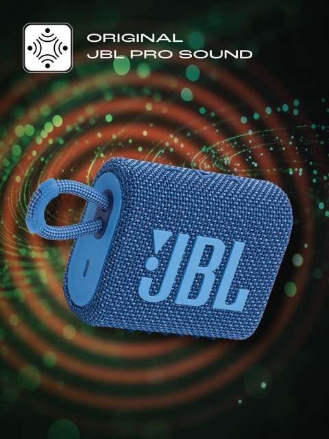 JBL Go 3 ECO, Wireless Ultra Portable Bluetooth Speaker - Image 3