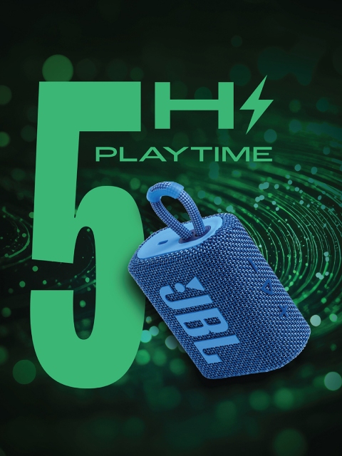JBL Go 3 ECO, Wireless Ultra Portable Bluetooth Speaker - Image 4