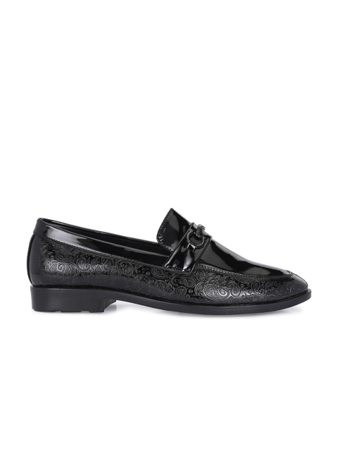 INVICTUS Men Round Toe Faux Leather Formal Slip On Loafers - Image 4