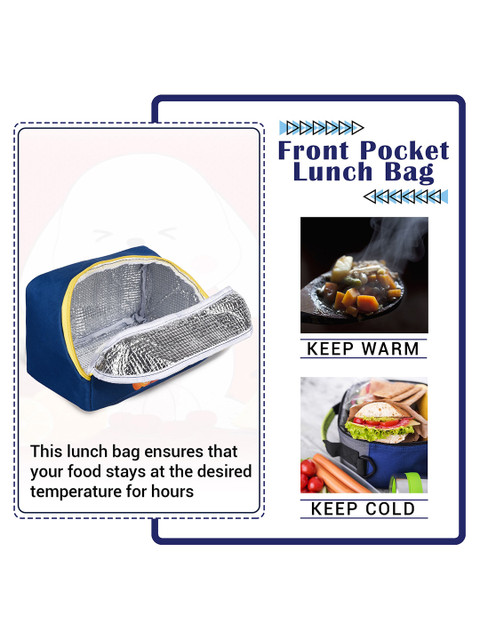 Kuber Industries Other Prints Waterproof Lunch bags Travel Accessory - Image 5