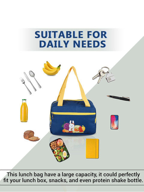 Kuber Industries Other Prints Waterproof Lunch bags Travel Accessory - Image 3