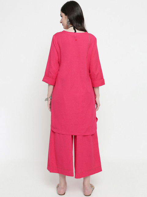 aayusika V-Neck Tunic With Trousers - Image 5