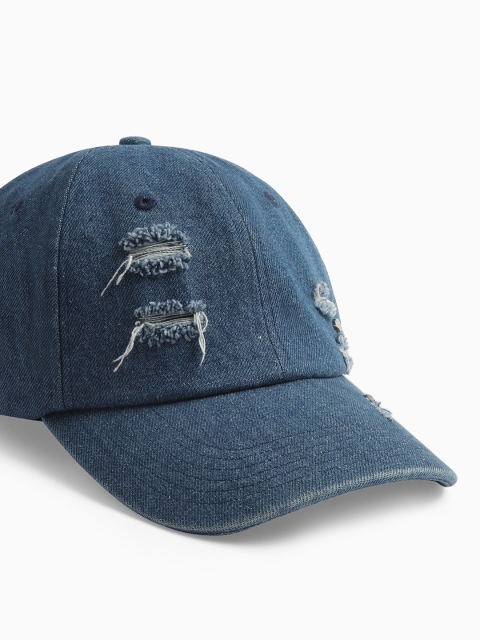 THE BEAR HOUSE MenSelf Design Pure Cotton Baseball Cap - Image 3