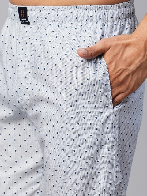 URBAN SCOTTISH Men Printed Cotton Lounge Pant - Image 6