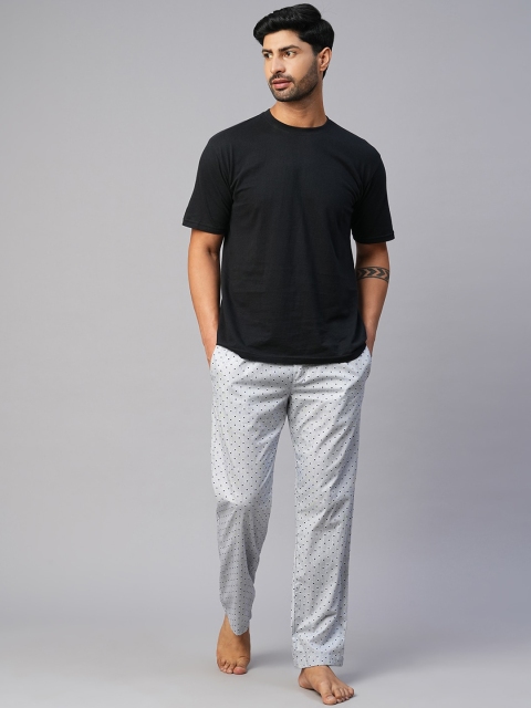 URBAN SCOTTISH Men Printed Cotton Lounge Pant - Image 5
