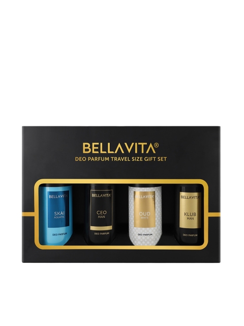 Bella Vita Organic Set Of 4 Deodorant - CEO Man+Oudh White+SKAI Aquatic+Klub Man - Image 2