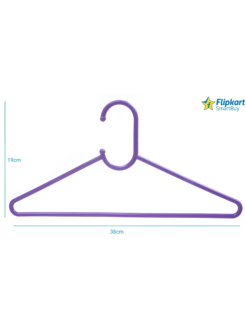 SINAL 12 Pieces Purple Cloth Hangers - Image 3
