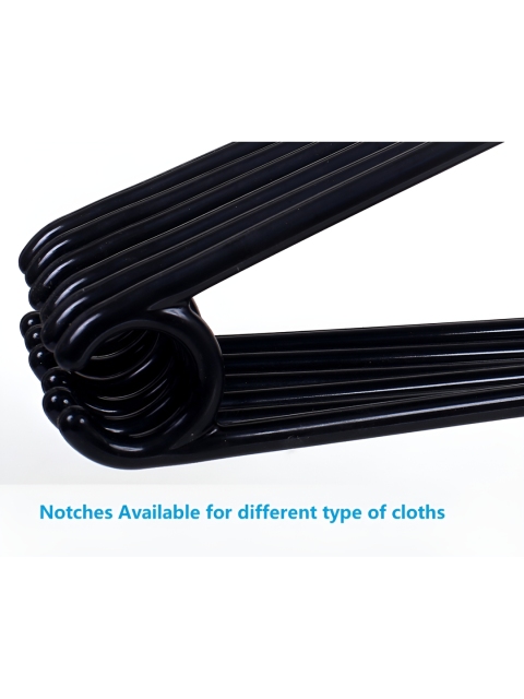 SINAL 24 Pieces Black Clothes Hanger - Image 5