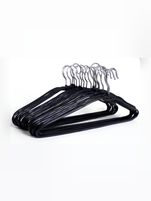 SINAL Black 20 Pieces Steel Clothes Hangers - Image 3