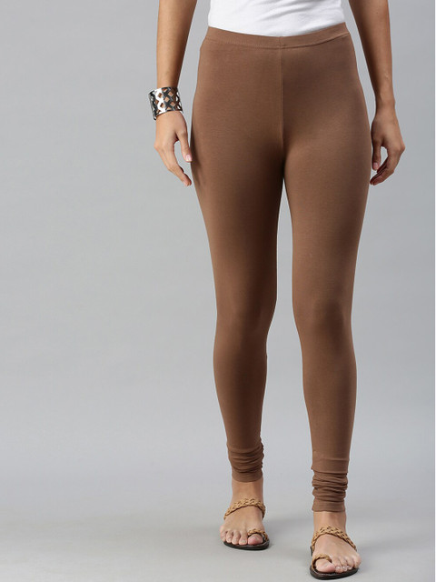 De Moza Cotton Churidar-Length Leggings