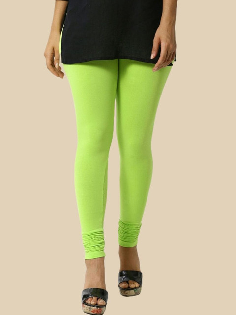 De Moza Cotton Churidar Length Slip-On Leggings