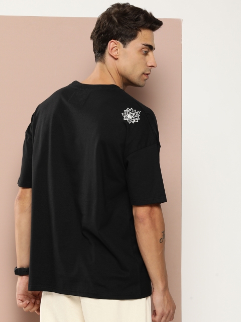 Stormborn Men Graphic Printed Oversized Drop-Shoulder T-shirt - Image 4