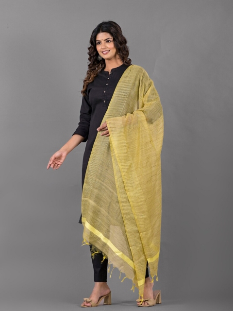 Apratim Tasselled Detailed Dupatta - Image 2