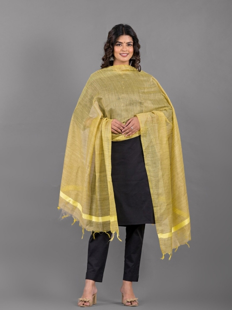 Apratim Tasselled Detailed Dupatta - Image 4