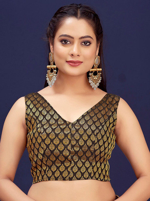 Vardha Woven Design Brocade Readymade Saree Blouse