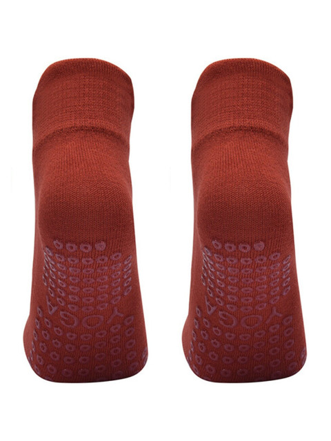 BAESD Women Non-Slip Grips Ankle-Length Yoga Socks - Image 3