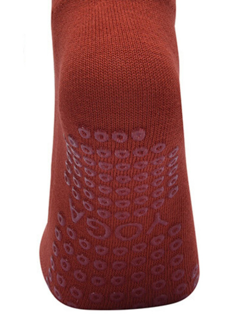 BAESD Women Non-Slip Grips Ankle-Length Yoga Socks - Image 4