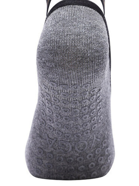 BAESD Women Non-Slip Grips Ankle-Length Yoga Socks - Image 3