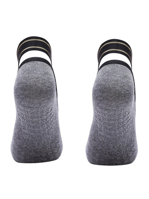 BAESD Women Non-Slip Grips Ankle-Length Yoga Socks - Image 2